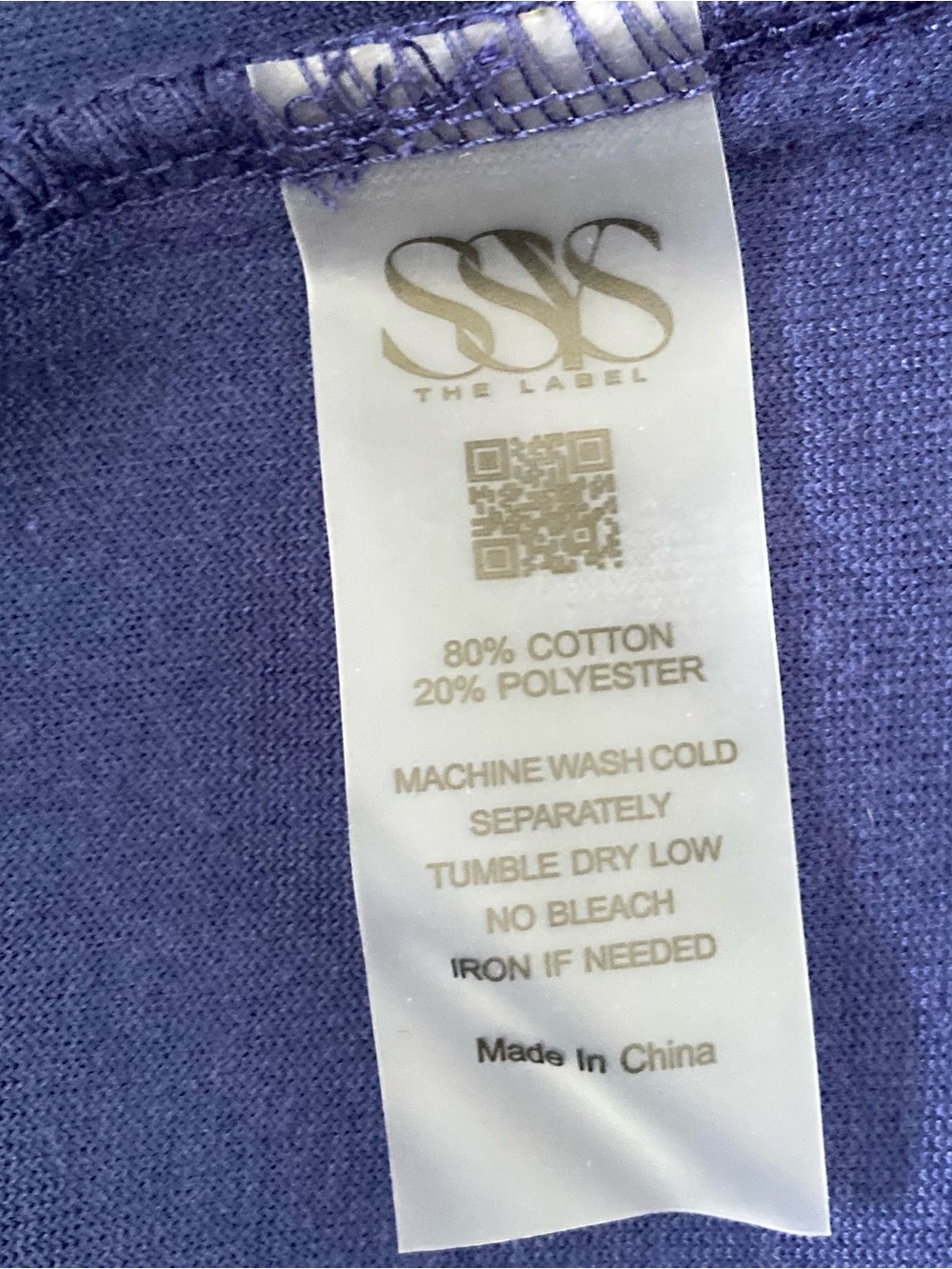 SYSS The Label Get Ready Zip Front Velour Robe - Picture 5 of 6